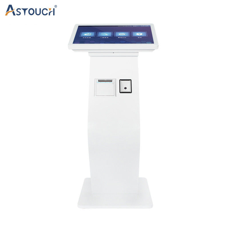 Interactive Touch Screen Kiosk Floor Standing Digital Signage Display 21.5 Inch